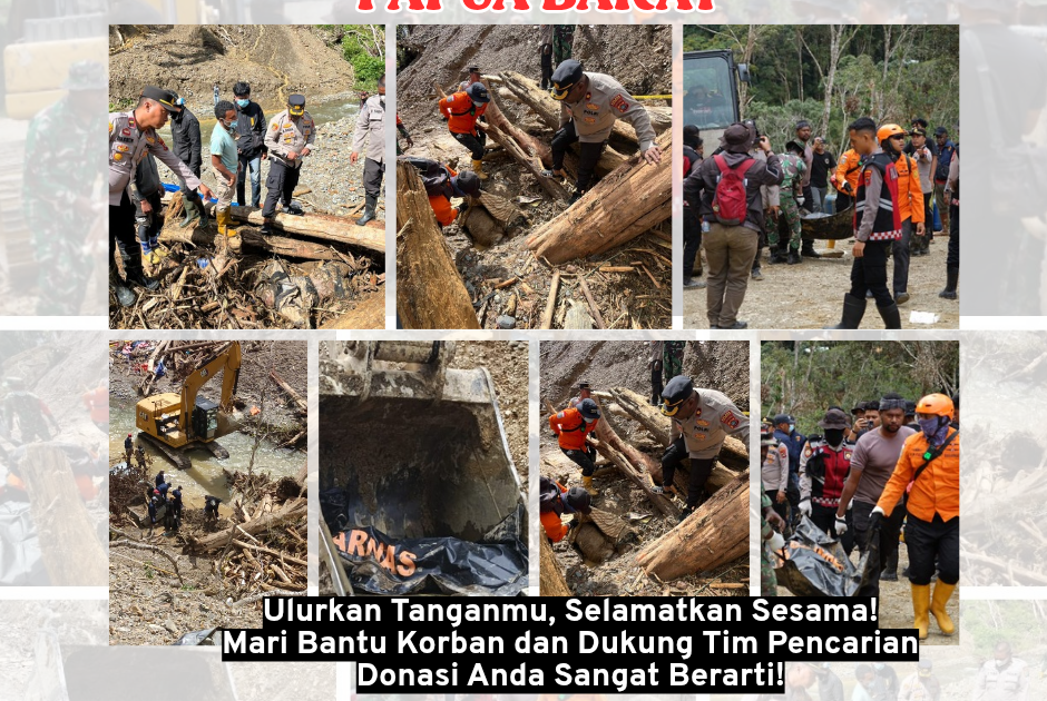 Panggilan Kemanusiaan, Bantu Korban Tanah Longsor di Pegunungan Arfak