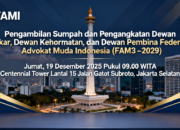 Ini Dia Perwakilan Bumi Turatea Jeneponto, Bambang Hariyanto Masuk Dewan Pembina FAMI