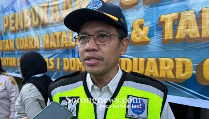 AirNav Sorong Prediksi Lonjakan Pesawat Jelang Nataru Serta Siap Siaga Perubahan Cuaca