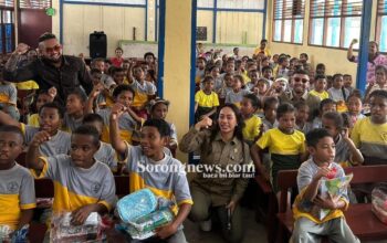 Kunjungi SDN 41 Kota Sorong, Zita Anjani Bawa Aspirasi Fasilitas Sekolah dan MBG ke Pusat