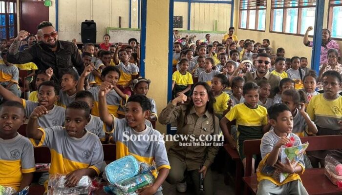 Kunjungi SDN 41 Kota Sorong, Zita Anjani Bawa Aspirasi Fasilitas Sekolah dan MBG ke Pusat