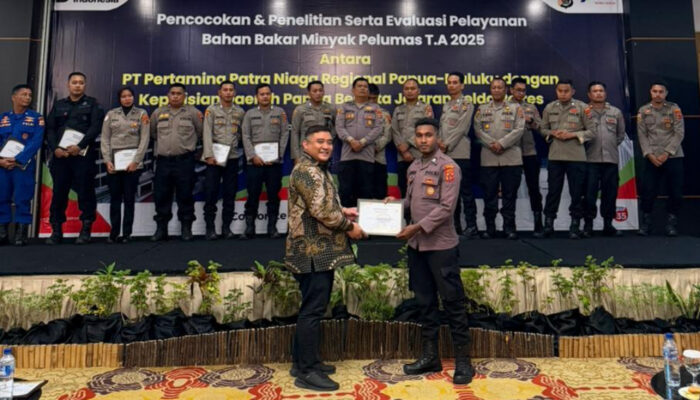 Pertamina dan Polda Papua Gelar Evaluasi Pelayanan BBM dan Pelumas TA 2025