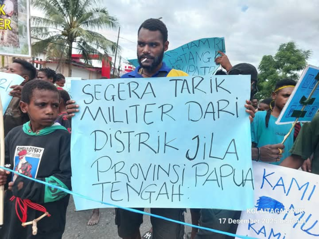 SPJ Desak Tarik Militer dari Distrik Jila Mimika