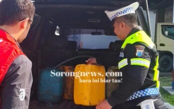 Sidak Lintas Sektoral di Tiga SPBU Kota Sorong, Aparat Tindak Kendaraan Modifikasi dan Penyalahgunaan BBM Subsidi
