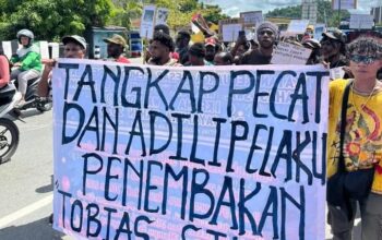 Vonis Pengadilan Formalitas, Oknum Polisi Pelaku Pembunuh Bebas Berkeliaran di Wamena